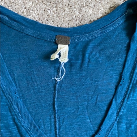 Free people distressed tunic - Picture 2 of 7